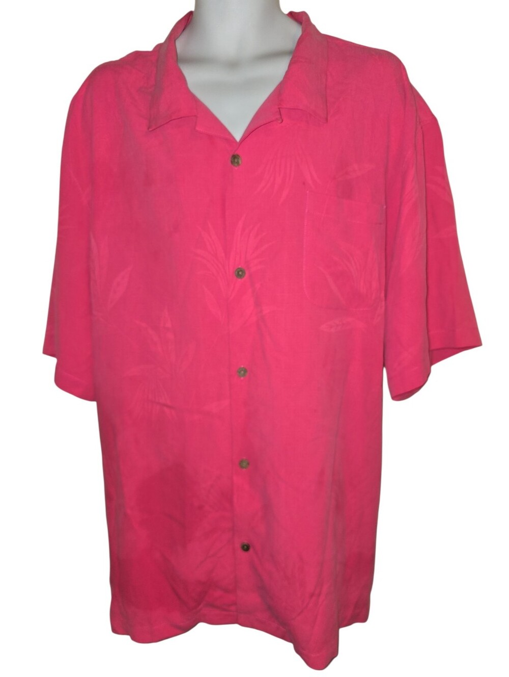 TOMMY BAHAMA Al Fresco Tropics Silk Camp Shirt Mens XXXL
